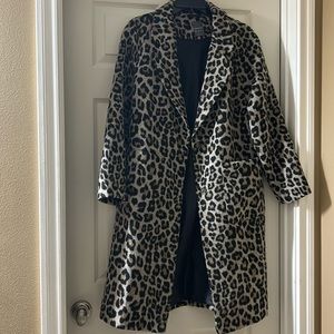 Primark cheetah coat